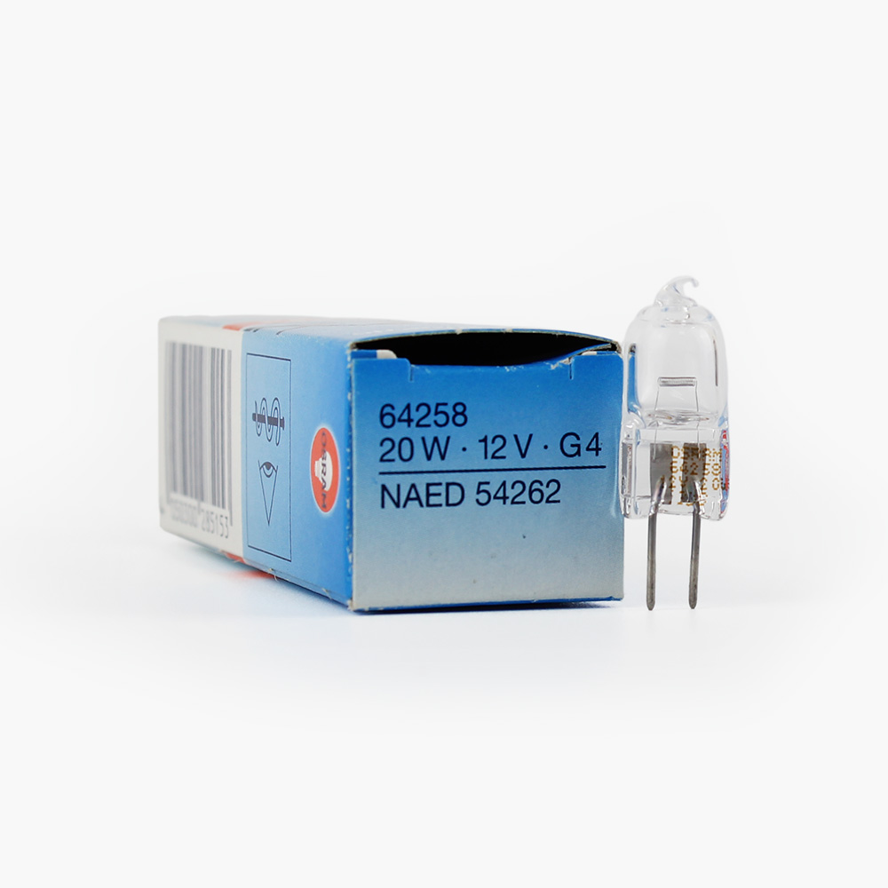 Osram 64258 12V 20W G4 biochemical analyzer bulb 