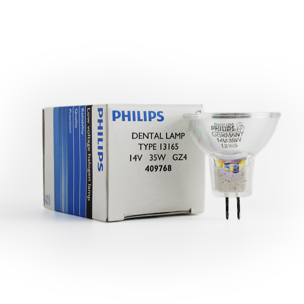 Philips 13165 14V 35W GZ4 dental curing light bulb 