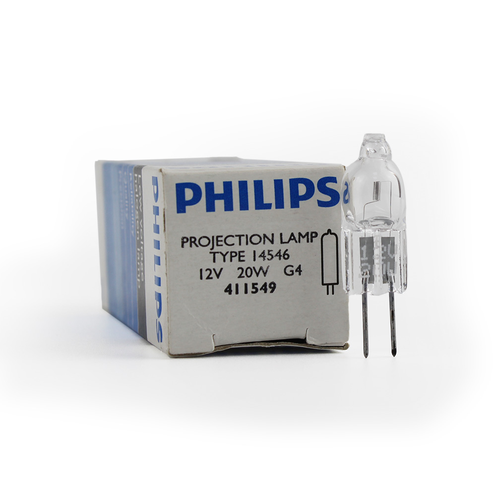 Philips 14546 12V 20W G4 Biochmical analyzer bulb 